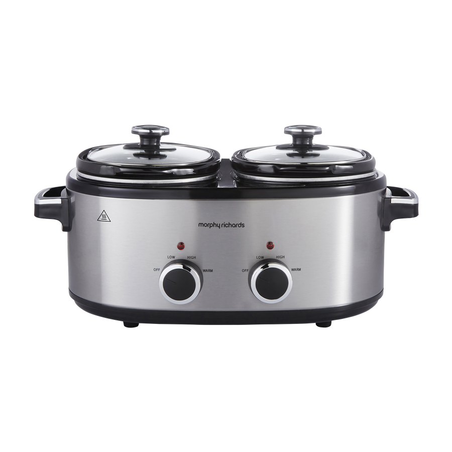 Double Pot Slow Cooker
