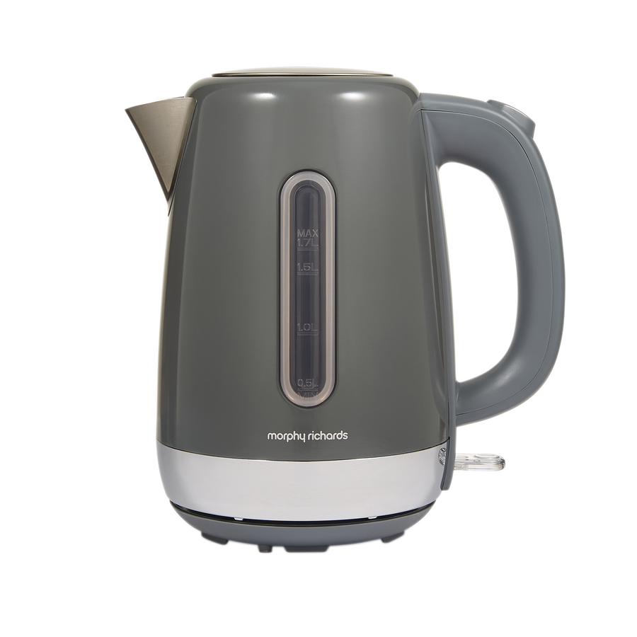 Grey Kettle on clear background 